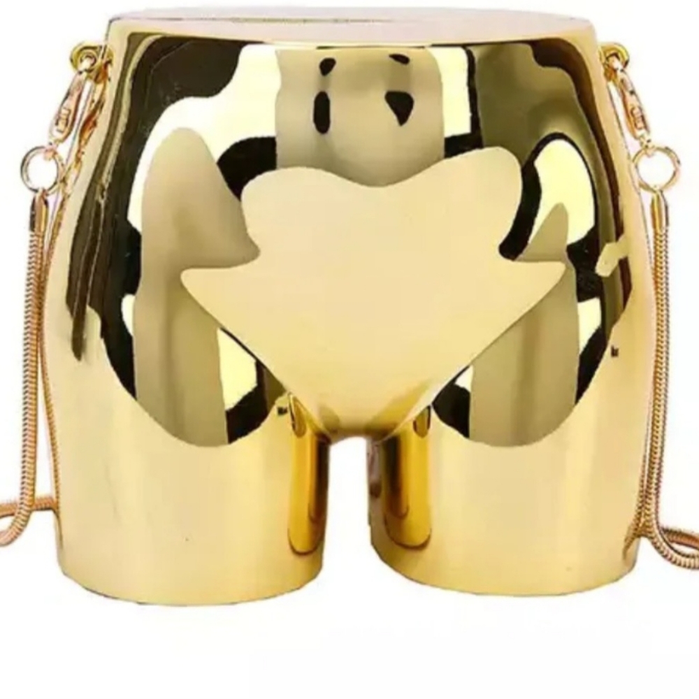 Silver,Gold hand bag very spacious and very Comfortable
